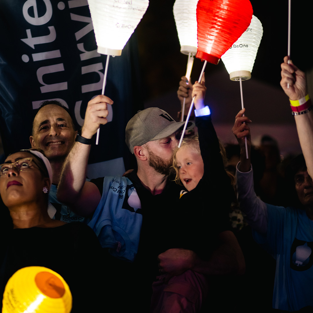 The money that is raised through the Light The Night program supports life-saving research, helps provide free education for patients and ensures that patients have access to the treatments they need.event image