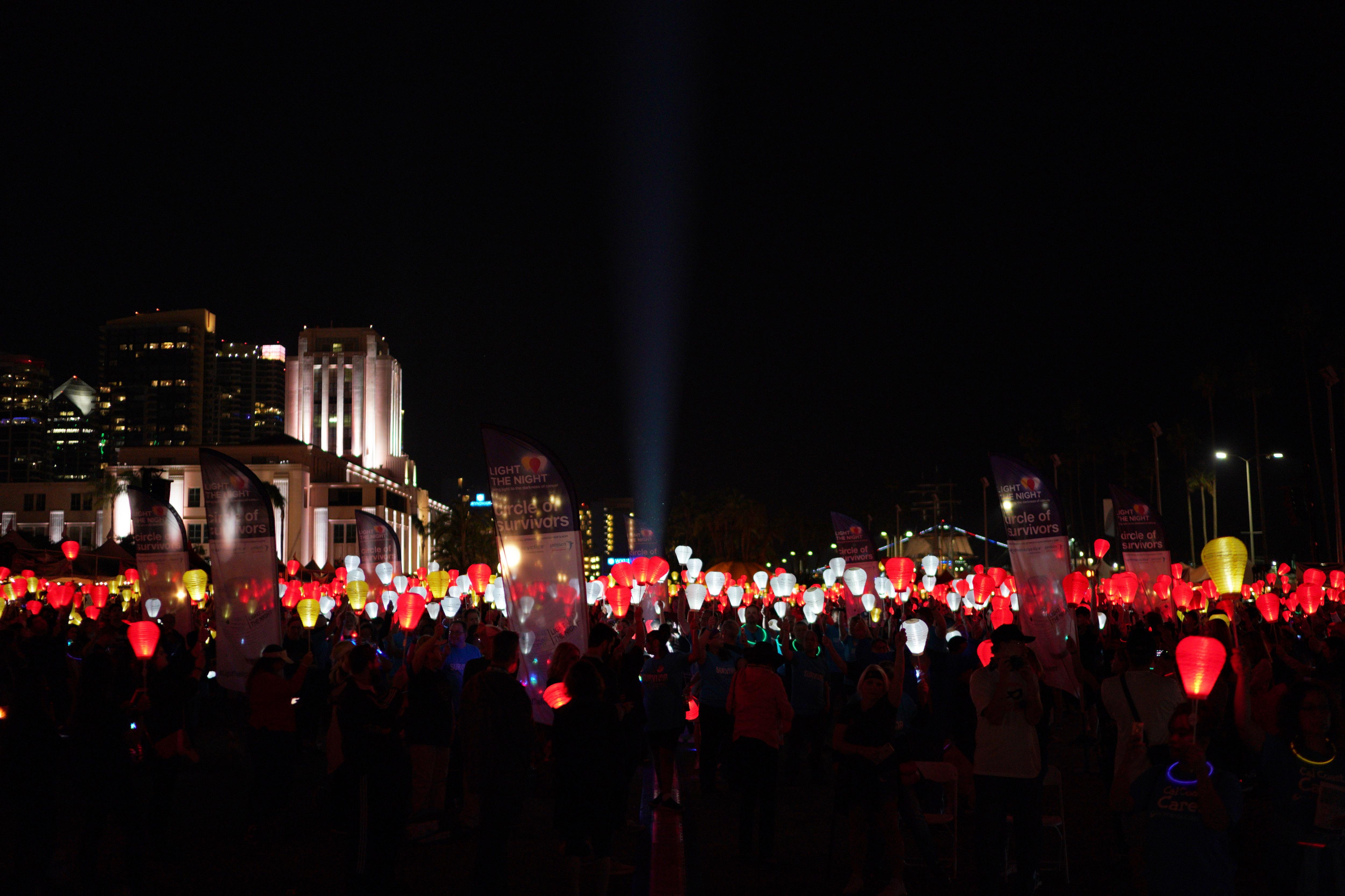 Light The Night 2024 San Diego Cast Dorey Anestassia